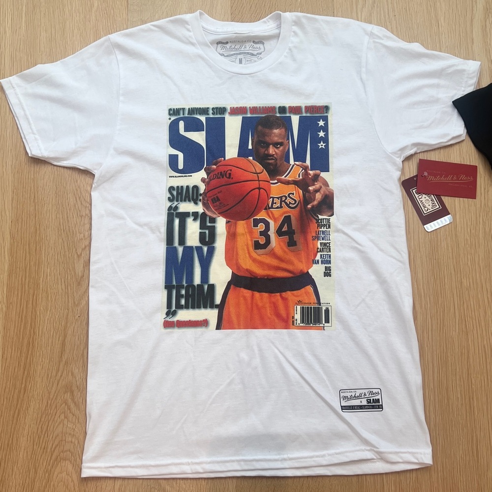 Penny Hardaway Orlando Magic Slam Cover & Shaquille O'Neal Los Angeles Lakers - Picture 3 of 6